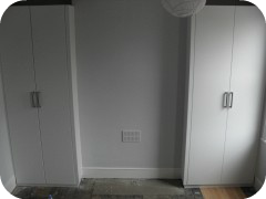 shelving at london library wall